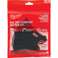 Milwaukee L/XL 3-Layer Washable Performance Dust & Face Mask