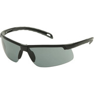 Pyramex Ever-Lite H2MAX Black Frame Safety Glasses with Gray Anti-Fog Lenses