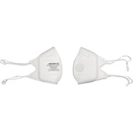 Softseal V-Fold Design N95 Medium 360-Degree Silicone Seal Respirator With Valve (3-Pack)