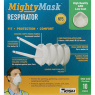 Mighty Mask Disposable N95 Face Mask (10-Pack)