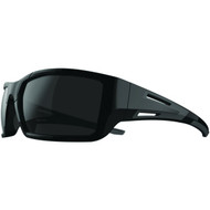 I-Form Stryker Black Frame Safety Glasses with Smoke Lenses