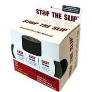 Stop The Slip 4 In. x 30 Ft. Black Non-Slip Grit Tape
