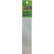 Hy-Ko 1 In. x 6 In. White Reflective Safety Tape Strips (3-Count)