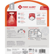 First Alert 10-Year Battery Photoelectric Smoke Alarm with Safety Path Light