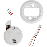 BRK Hardwired Photoelectric Smoke Alarm with Voice Alerts
