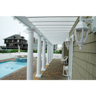 Crown Column 8 In. x 8 Ft. Unfinished Round Fiberglass Column
