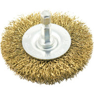 Do it 4 In. Mounted  Fine Drill-Mounted Wire Wheel