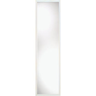 Home Decor Innovations Suave 13 In. x 49 In. White Plastic Door Mirror