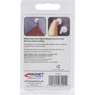 Master Magnetics 1-1/4 in. 14 Lb. Magnet Hooks (2-Pack)