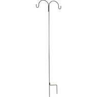 Best Garden 91 In. Bronze Wrought Iron Double Shepherd Hook