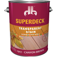 Duckback SUPERDECK VOC Transparent Exterior Stain  Canyon Brown  1 Gal.