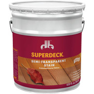 Duckback SUPERDECK Semi-Transparent Exterior Stain  Cedar  5 Gal.