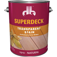 Duckback SUPERDECK Transparent Exterior Stain  Natural  1 Gal.