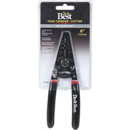 Do it Best 6 In. Coax Crimping Tool & Cutter
