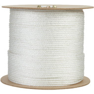 Do it Best 1/4 In. x 1000 Ft. White Braided UV Resistant Nylon Rope