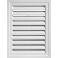 Ply Gem 24" x 30" Rectangular White Gable Attic Vent