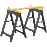 Do it 22-1/2 In. L Plastic Folding Sawhorse  500 Lb. Capacity (2-Pack)