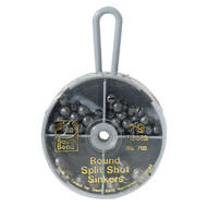 SouthBend 79-Piece Round Split Shot Sinker Kit Assortment