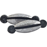 SouthBend Size 2 1/2 Oz. Rubber Center Sinker (3-Pack)