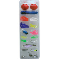 Zebco Ready Tackle 5 Ft. 6 In. Z-Glass Fishing Rod & Spincast Reel with Tackle Kit