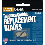 AccuSharp Tungsten Carbide Replacement Sharpening Blade (2-Pack)