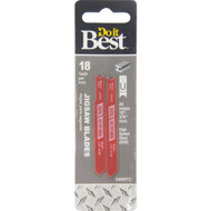 Do it Best U-Shank 3 In. x 18 TPI High Speed Steel Jig Saw Blade  Metal 1/8 to 3/16 In. (2-Pack)