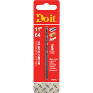 Do it 11/64 In. Black Oxide Drill Bit
