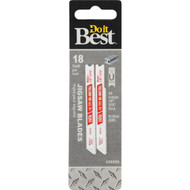 Do it Best U-Shank 2-3/4 In. x 17 TPI Bi-Metal Jig Saw Blade  Metal 1/8 to 3/16 In. (2-Pack)