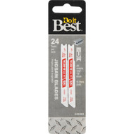 Do it Best U-Shank 2-3/4 In. x 21 TPI Bi-Metal Jig Saw Blade  Metal 1/16 to 1/8 In. (2-Pack)