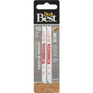 Do it Best U-Shank 3-5/8 In. x 10 TPI Bi-Metal Jig Saw Blade  Wood 1-3/4 In. Thick (2-Pack)