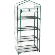 Best Garden 27 In. W. x 63 In. H. x 19 In. D. 4-Shelf Greenhouse