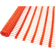 Tenax Saf-T-Sno 4 Ft. H. x 50 Ft. L. Polyethylene Snow Safety Fence  Orange