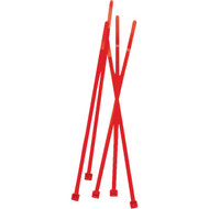 Tenax 50 Pcs. 7 In. Orange Fence Ties