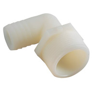 Anderson Metals 5/8 In. Barb x 3/4 In. MIP 90 Deg. Nylon Elbow (1/4 Bend)
