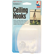 Adams Clear Suspended Ceiling Hook (2-Pack)