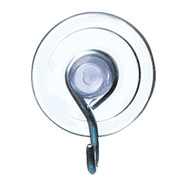 Adams 3/4 In. 1/2 Lb. Holding Capacity Suction Cup with Metal Hook (6-Pack)