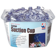 Adams Bulk Counter Display Of 2-1/2 In. 10 Lb. Holding Capacity Suction Cup with Hook