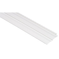 Georgia Pacific White Vision Pro Double 5 In. Dutch Lap Vinyl Siding