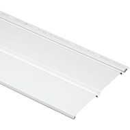 D5 12 Ft. Solid White Standard Vinyl Soffit