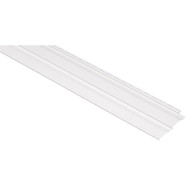 Georgia Pacific White Vision Pro Double 4 In. Dutch Lap Vinyl Siding