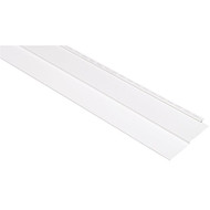 Georgia Pacific White Shadow Ridge Double 5 In. Dutch Lap Vinyl Siding