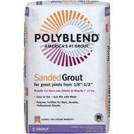 Custom Building Products Polyblend 25 Lb. Pewter Sanded Tile Grout