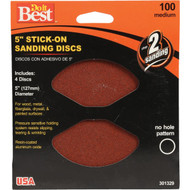 Do it Best 5 In. 100 Grit Stick-On Sanding Disc (4-Pack)