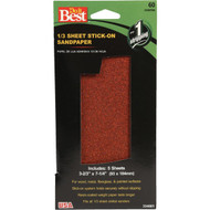 Do it Best 60 Grit 1/3 Stick-On Sheet Power Sanding Sheet (5-Pack)