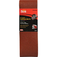 Do it Best 3 In. x 21 In. Assorted Dual Direction Sanding Belt (5-Pack)