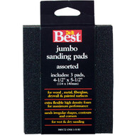 Do it Best Flex 4-1/2 In. x 5-1/2 In. x 1 In. Assorted Sanding Sponge (3-Pack)