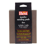 Do it Best Flex 4-1/2 In. x 5-1/2 In. x 1 In. 180 Grit Fine Sanding Sponge (3-Pack)