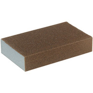 Do it Best Jumbo All-Purpose 3 In. x 5 In. x 1 In. 80/120 Grit Fine/Medium Sanding Sponge