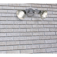 Bell 150W Aluminum Round Double Gray Weatherproof Outdoor Lampholder with Cover  Carded