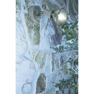 Bell 150W Aluminum Round Single Gray Weatherproof Outdoor Lampholder with Cover  Carded